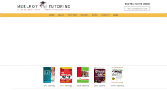 Desktop Screenshot of mcelroytutoring.com